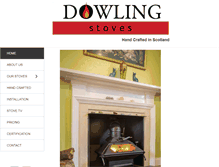 Tablet Screenshot of dowlingstoves.com